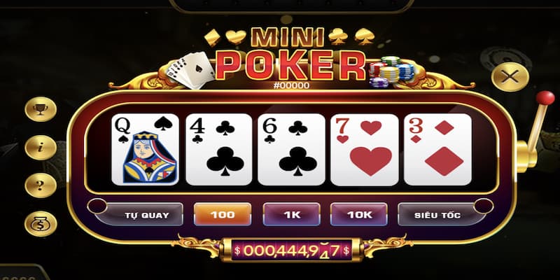 Mini Poker B52 Club Giao Diện Thân Thiện Và Dễ Sử Dụng